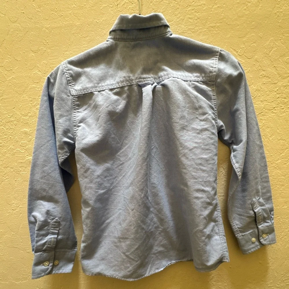 George Men's Sky Blue Casual Button-Down Shirt